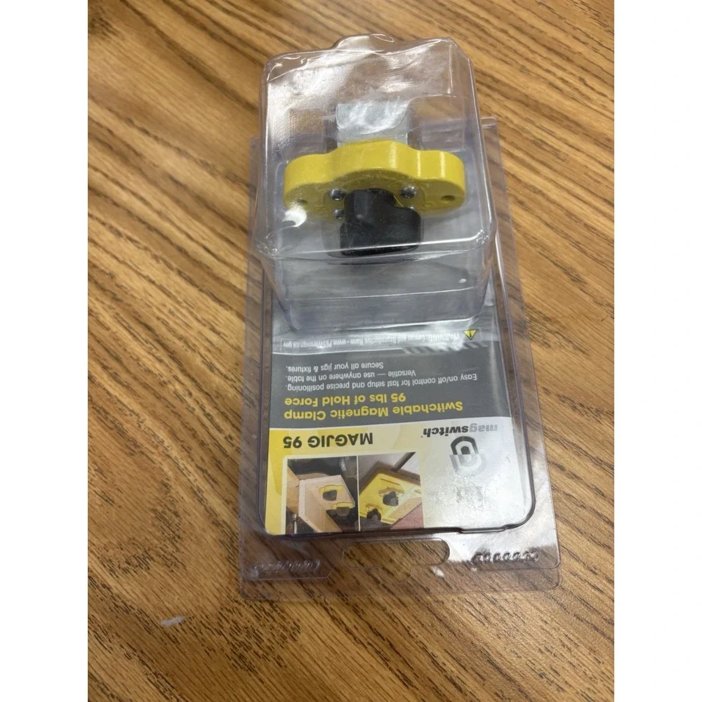 Magswitch MAGJIG 95 Switchable Magnetic Clamp 95 lb Hold Force Woodworking NEW